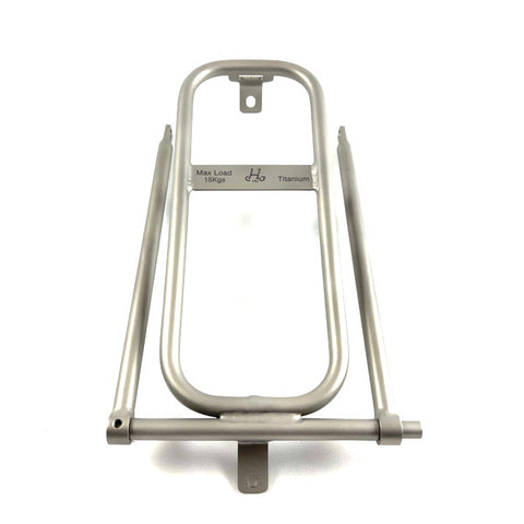 H&H Titanium Rear Rack for Brompton Bicycle A/C Line