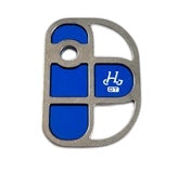 H&H Dual Tone Cable Shield for Brompton Bicycle