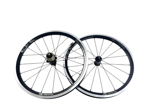 H&H "Gu Torq" 16" 349 Aluminium Wheelset for Brompton Bicycle