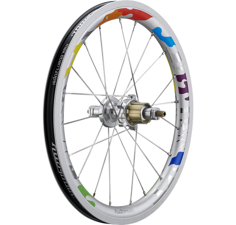 Hubsmith Bumbee Silver A349 7 Speed (CE) Love Edition for Brompton Bicycle