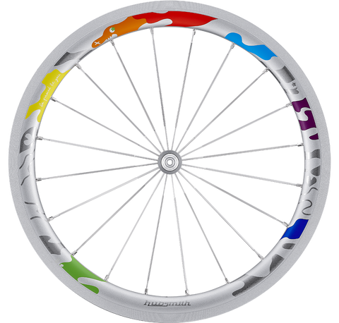 Hubsmith Bumbee Silver A349 7 Speed (CE) Love Edition for Brompton Bicycle