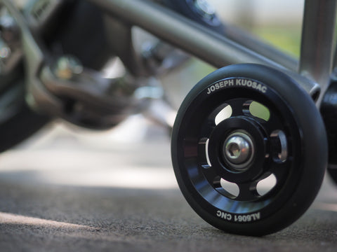 Joseph Kuosac Easy Wheels set for Brompton Bicycle