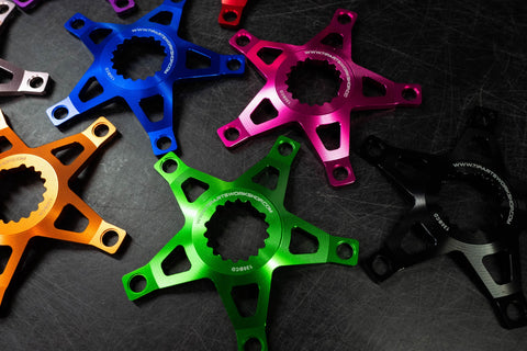 Ti Parts Workshop Aluminium Spider for Brompton Bicycle T Line