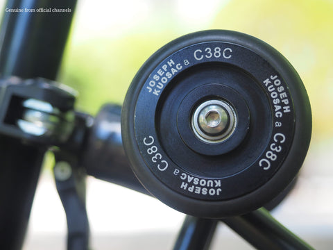 Joseph Kuosac Easy Wheels set for Brompton Bicycle