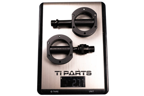 Ti Parts Workshop CNC Titanium Pedals for Brompton Bicycle