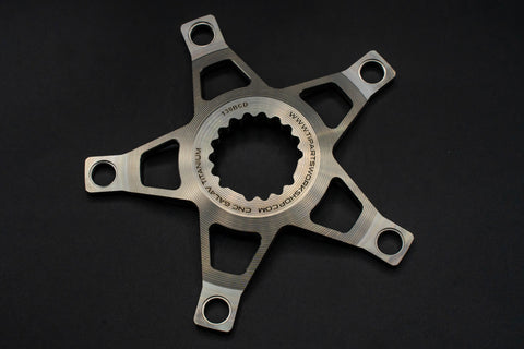Ti Parts Workshop BCD130 Titanium Spider for Brompton Bicycle T Line