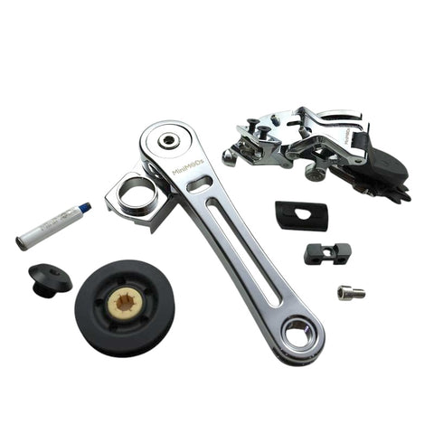 MiniMODs X Series 7 Speed Derailleur + Tensioner Set for Brompton Bicycle A/C/E Line
