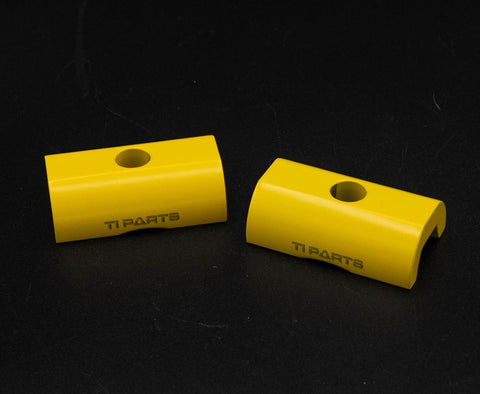 Ti Parts Workshop Yellow Series Aluminum Hinge Clamp Plate for Brompton Bicycle
