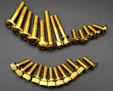 Ti Parts Workshop Titanium Bolts Set for Brompton Bicycle G Line