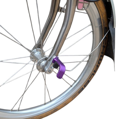 H&H Dual Tone Adjustable Front Axle Hook for Brompton Bicycle