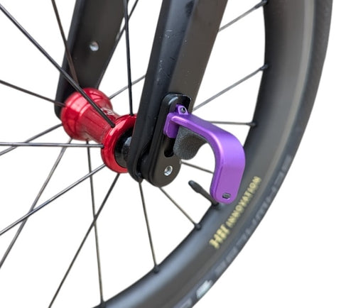 H&H Dual Tone Adjustable Front Axle Hook for Brompton Bicycle