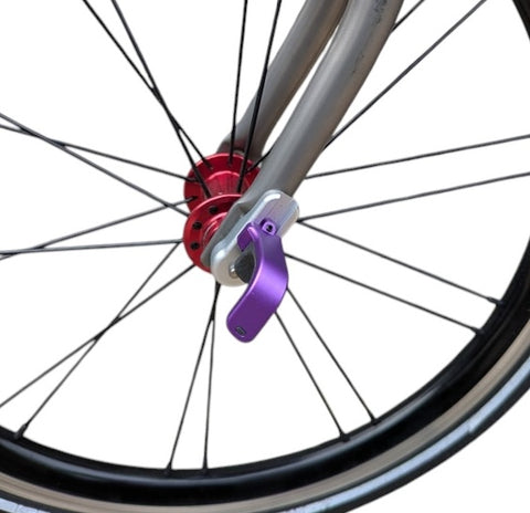 H&H Dual Tone Adjustable Front Axle Hook for Brompton Bicycle