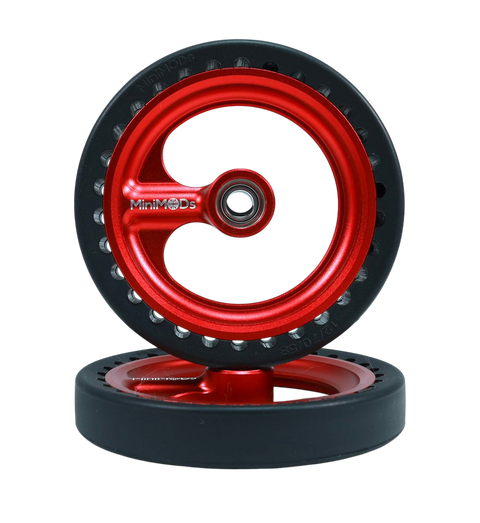 MiniMODs 66/70mm Single Spoke Easy Wheels for Brompton Bicycle