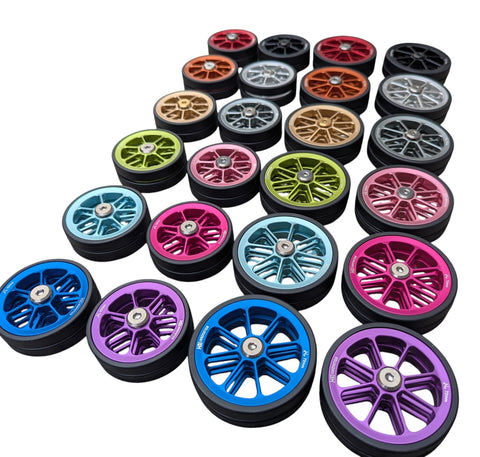 H&H 62mm/72mm Lemon Easy Wheels for Brompton Bicycle