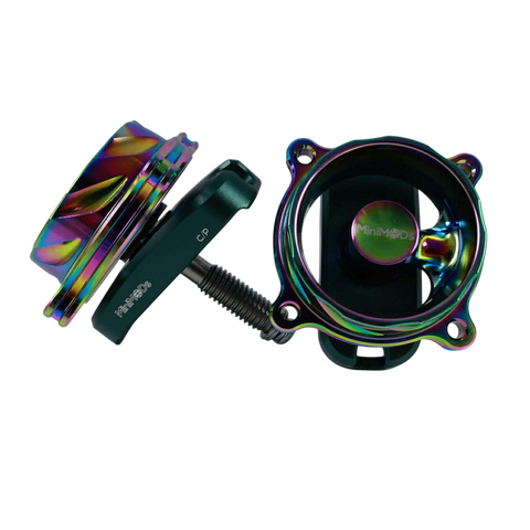 MiniMODs Single Spoke Hinge Clamp Knob + Plate Set for Brompton Bicycle