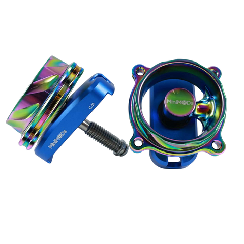 MiniMODs Single Spoke Hinge Clamp Knob + Plate Set for Brompton Bicycle