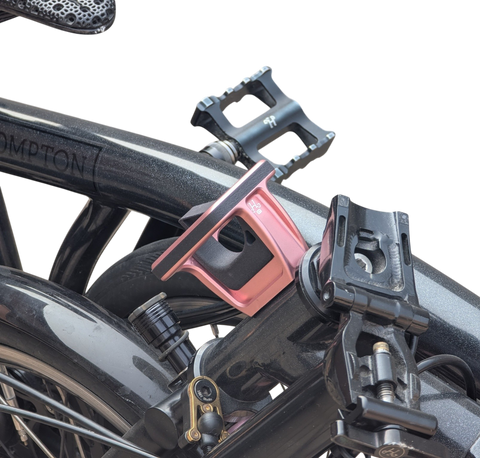 H&H Dual Tone Front Carrier Block for Brompton Bicycle