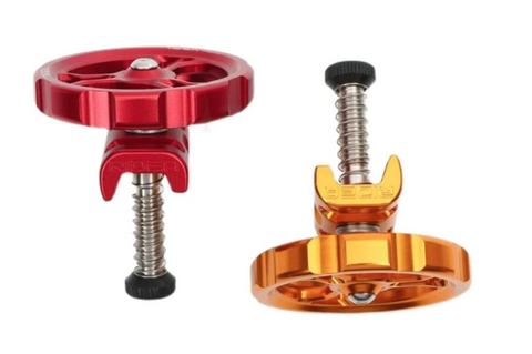 RIDEA Hinge Clamp Knob Lever Set for Brompton Bicycle