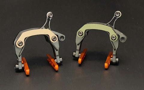 Thx4ride Titanium Brake Calipers Set for Brompton Bicycle Bear Grylls
