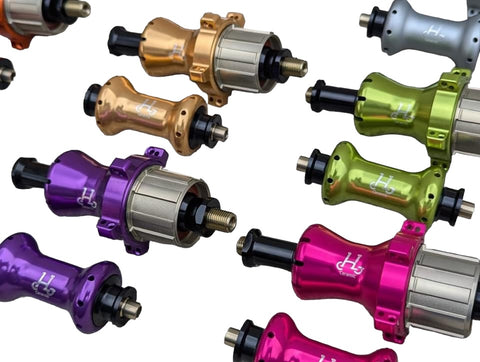 H&H "Gu Torq" Straight Pull Hub Set for Brompton Bicycle
