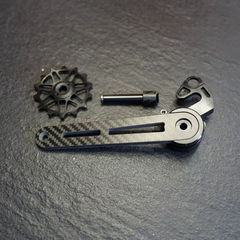 Union Jack Carbon 7 Speed Tensioner for Brompton Bicycle P/T Line