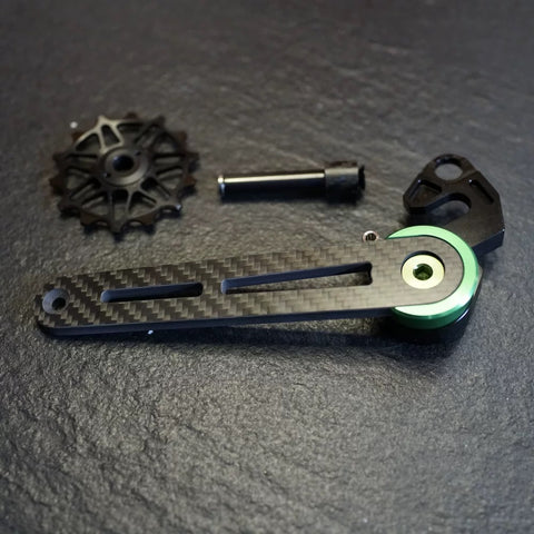 Union Jack Carbon 7 Speed Tensioner for Brompton Bicycle P/T Line