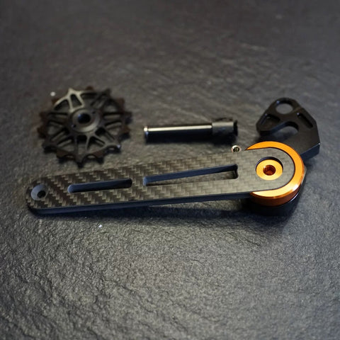 Union Jack Carbon 7 Speed Tensioner for Brompton Bicycle P/T Line