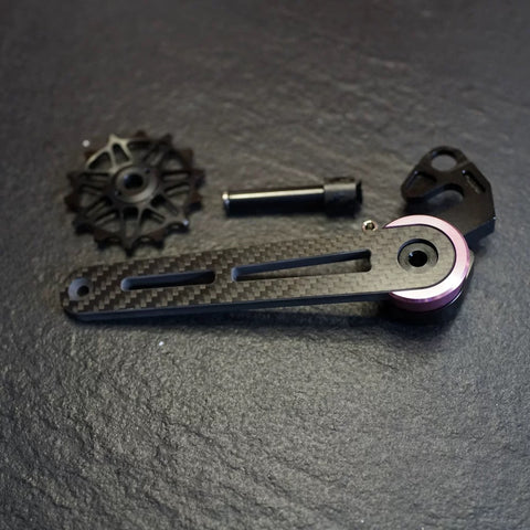 Union Jack Carbon 7 Speed Tensioner for Brompton Bicycle P/T Line