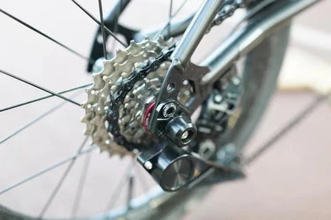 Union Jack 7 Speed Derailleur + Tensioner set for Brompton Bicycle P/T Line