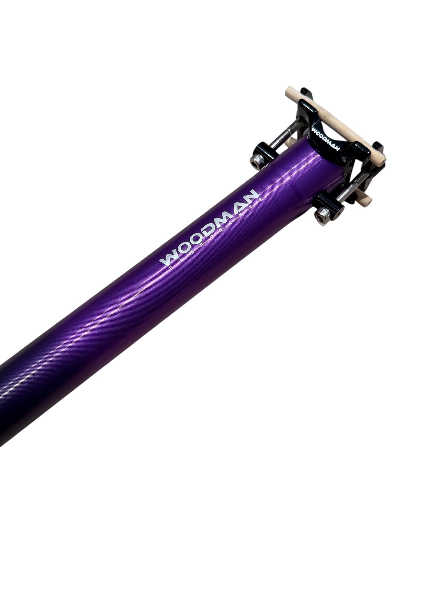 Limited Color Edition WOOdman Post GT2 Long Seatpost for Brompton