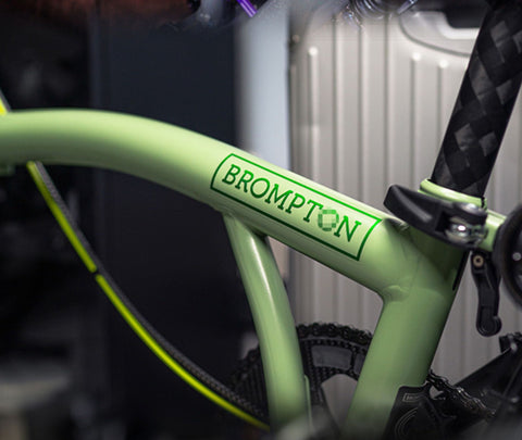 Fantastic4 Brompton Bicycle Frame Waterproof Sticker