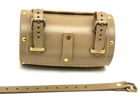 KEEP Leather Saddle Bag for Brompton Bicycle