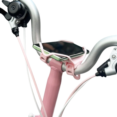 Bone Handlebar Phone Mount for Brompton Bicycle