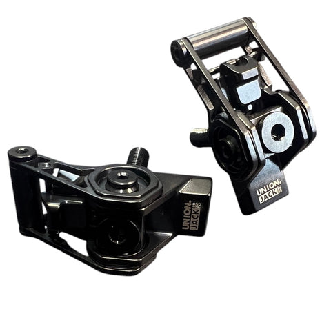 Union Jack Titanium Quick Release Hinge Clamp Lever for Brompton Bicycle