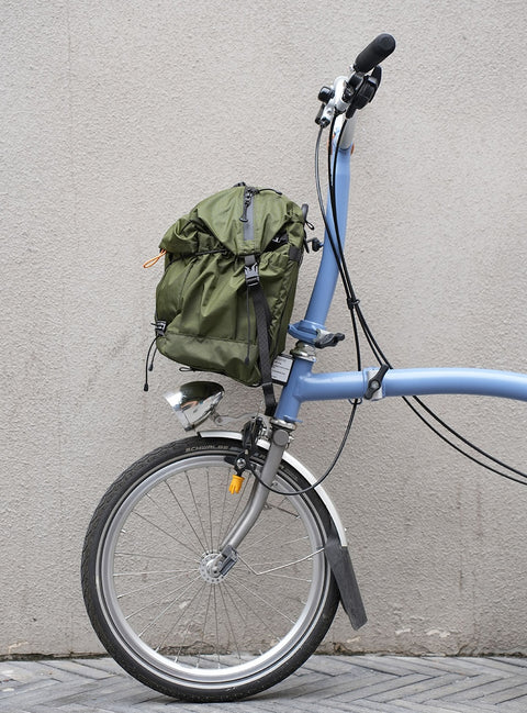 Pitz x MR 20L Lightweight Commuter Bag for Brompton Bicycle