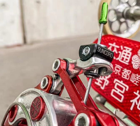 SUNCORD EEbrake Cable Clamp Set for Brompton Bicycle