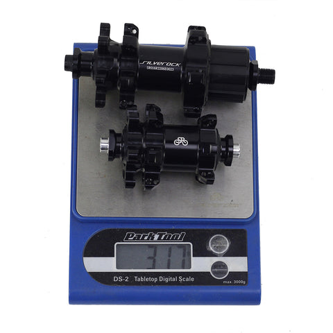 Silverock Straight Pull Disc Brake Hub Set for Brompton Bicycle