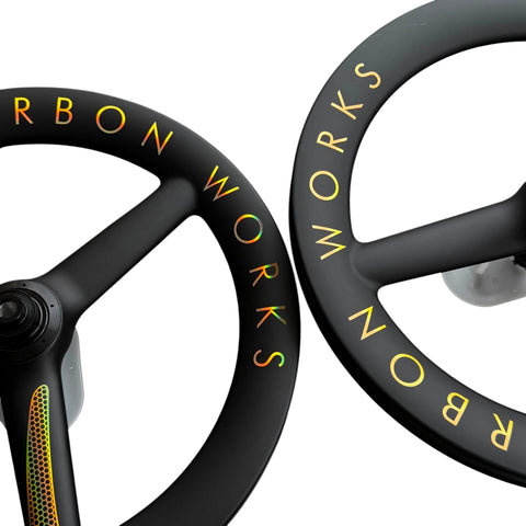 Rpantahi 3 Spokes Carbon Bicycle Wheelset