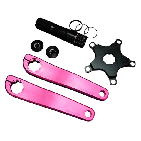 Union Jack BCD110 BB30 CNC Offset Crankset for Brompton Bicycle