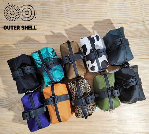 Outer Shell Mini Bicycle Saddle Bag