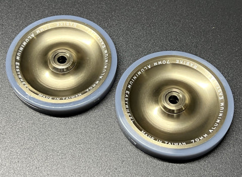 RA Bike Disc Style 70mm Easy wheels for Brompton Bicycle