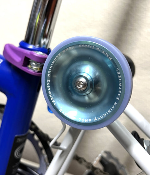 RA Bike Disc Style 70mm Easy wheels for Brompton Bicycle
