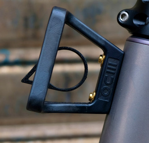 3DO Titanium Uni-Body Front Carrier Block for Brompton Bicycle