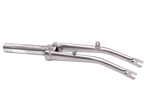 Aceoffix Nickel-plated Chromoly Steel Frame / Triangle / Fork / Stem Set for Brompton Bicycle