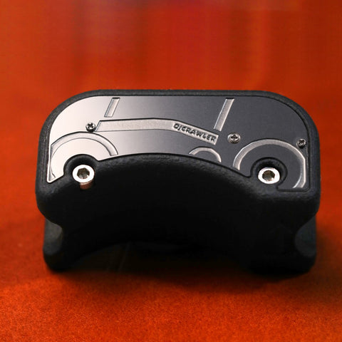 DJCRAWLER Rolling-with-Seatpost-Up Gadget for Brompton Bicycle