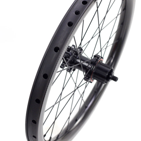Silverock 16" 349 7 Speed Carbon Disc Brake Wheelset for Brompton Bicycle