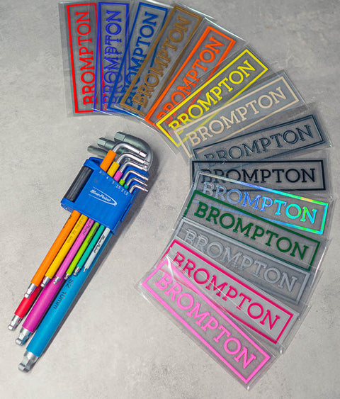 Fantastic4 Brompton Bicycle Frame Waterproof Sticker