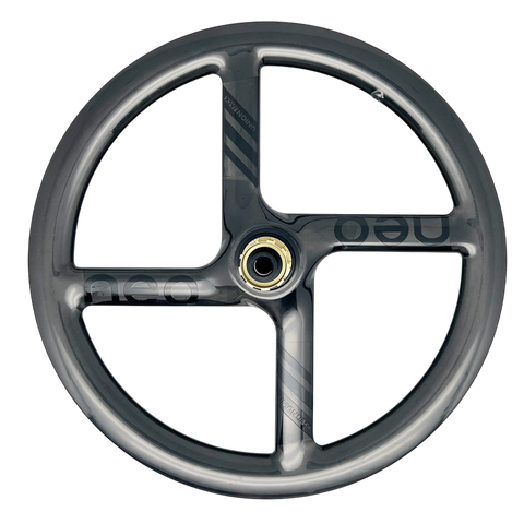 Union Jack 16" 349 4 Spokes Carbon Wheelset for JAVA Neo Folding Bicycle