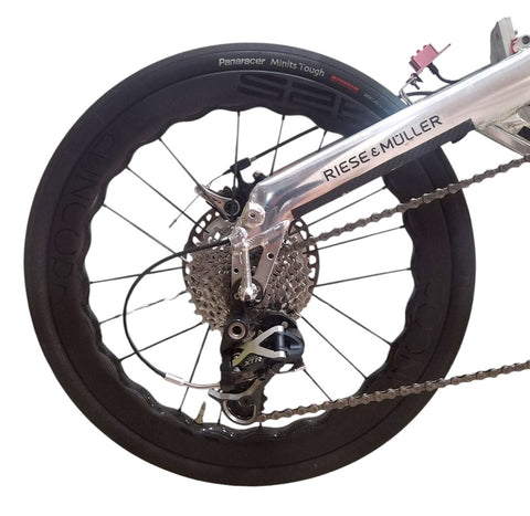 Suncord 20" 406 Carbon Wheelset for Birdy Bicycle