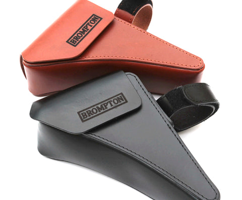 Leather Frame Pouch for Brompton Bicycle